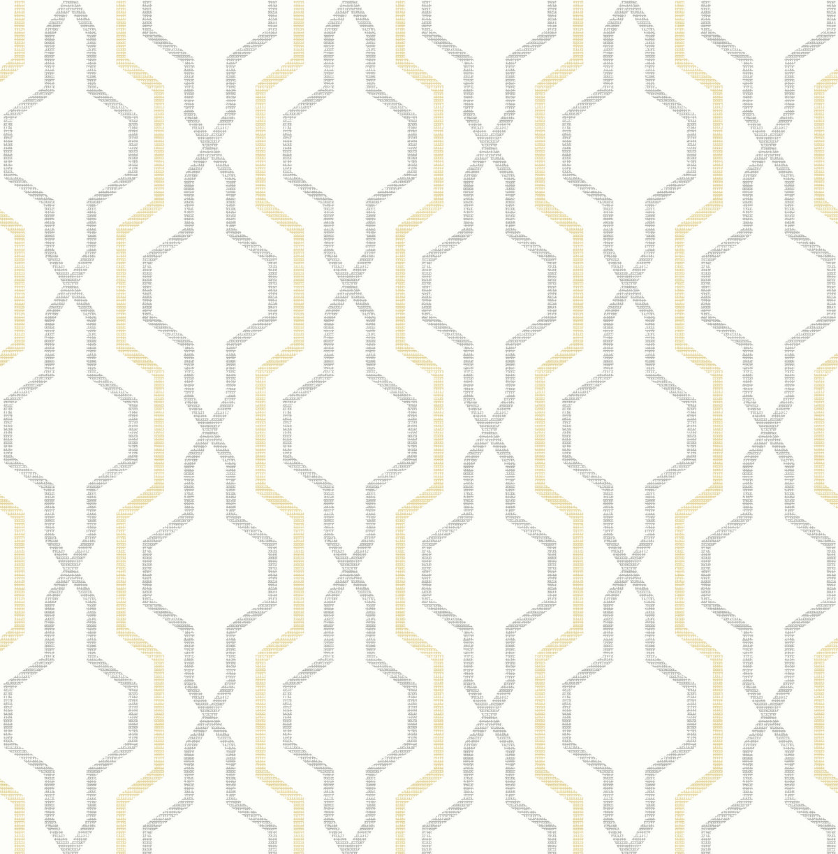 Graphics, Trellis, Transitional, Yellow
