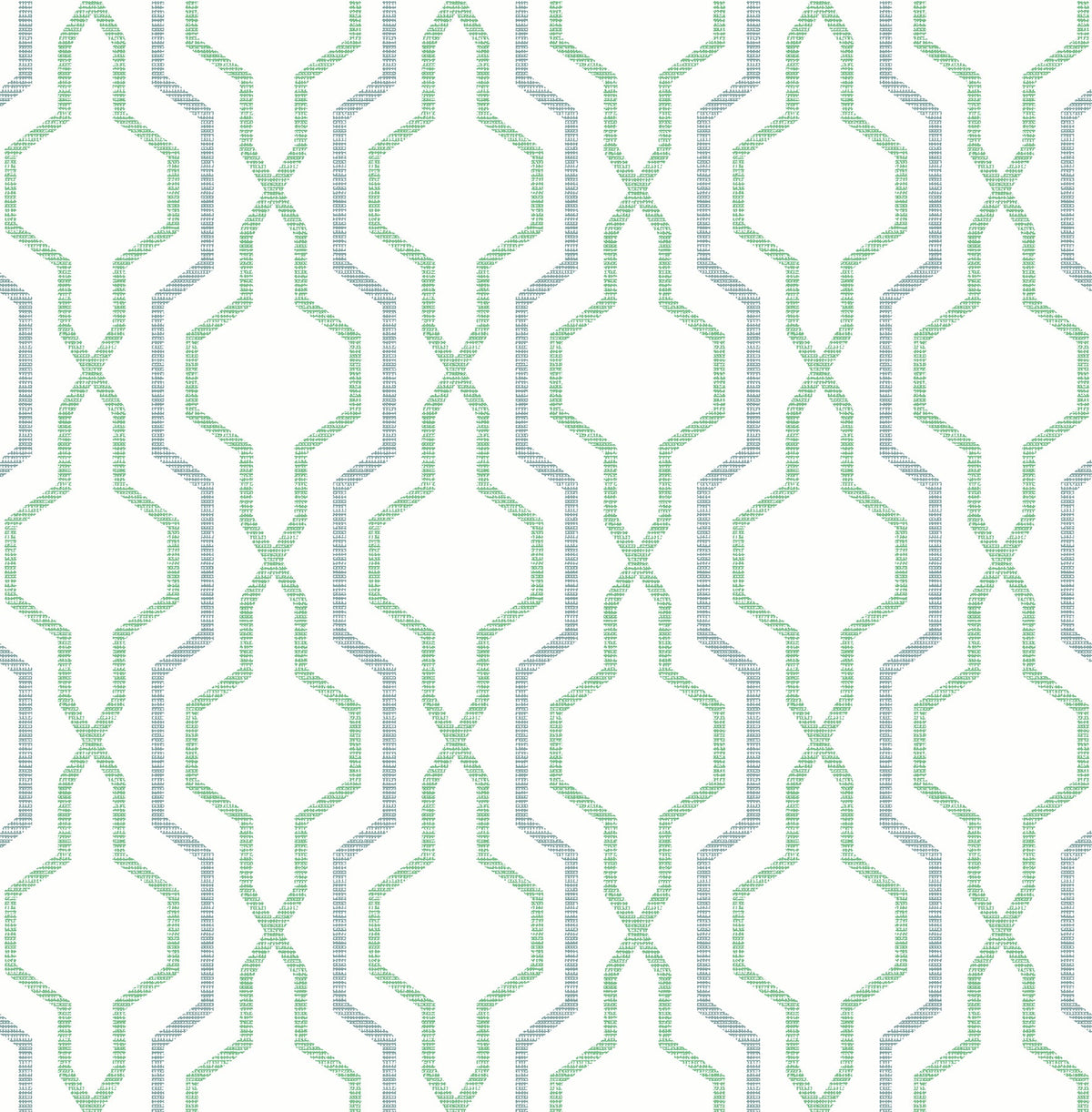 Graphics, Trellis, Transitional, Green