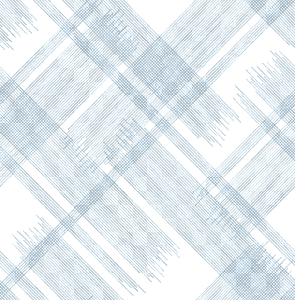 Graphics, Plaids, Farmhouse, Blue