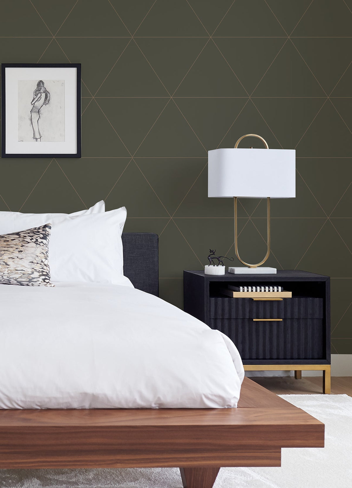 Twilight Geometric Wallpaper