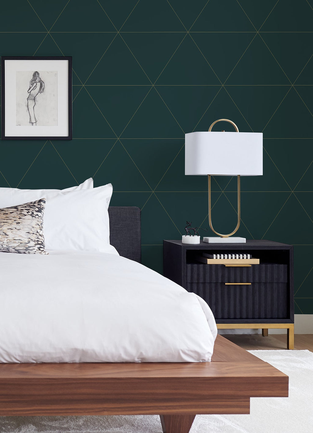 Twilight Geometric Wallpaper