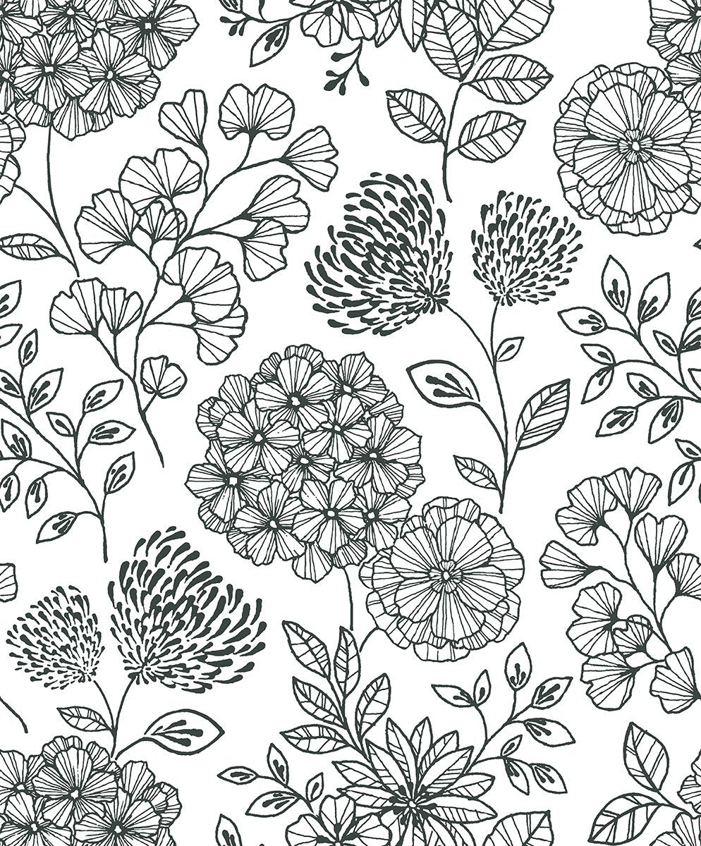 Modern, Flowers, Botanical