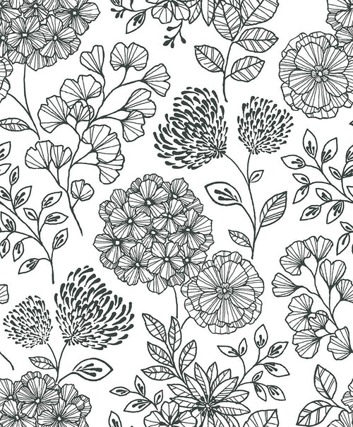 Modern, Flowers, Botanical