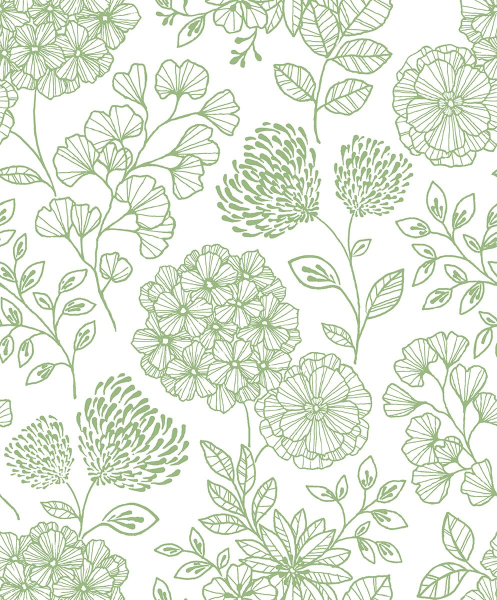 Modern, Flowers, Botanical