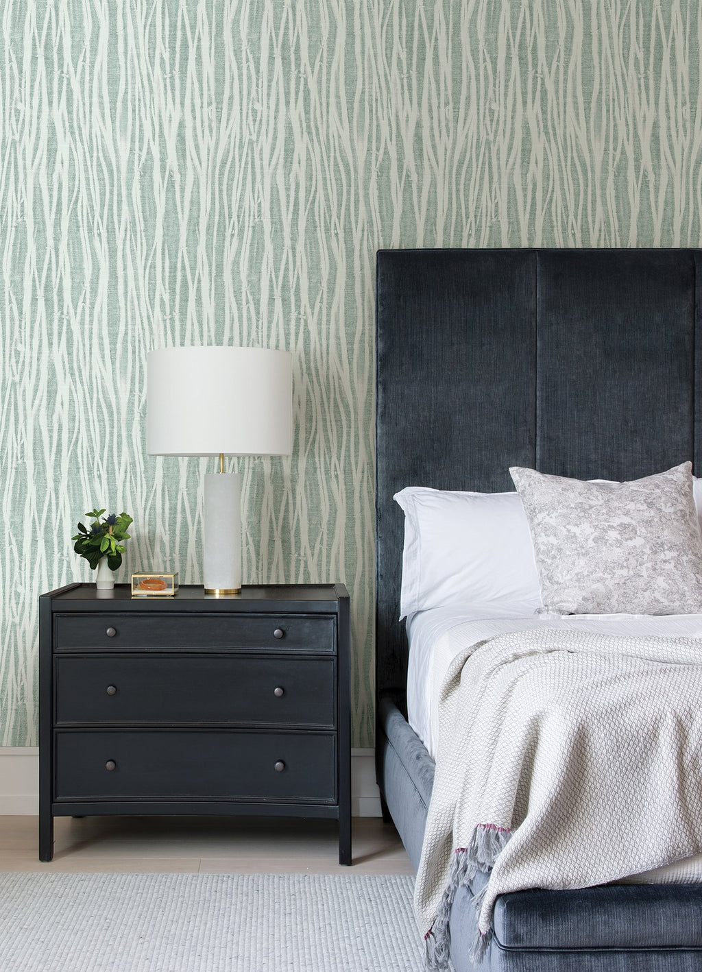 Nazar Grey StripeWallpaper