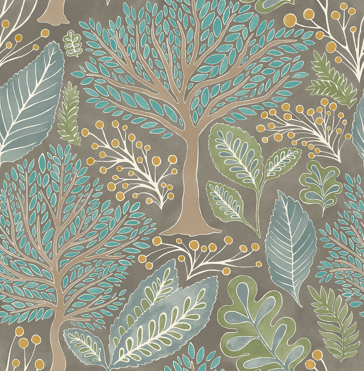 Whimsical, Trees, Botanical