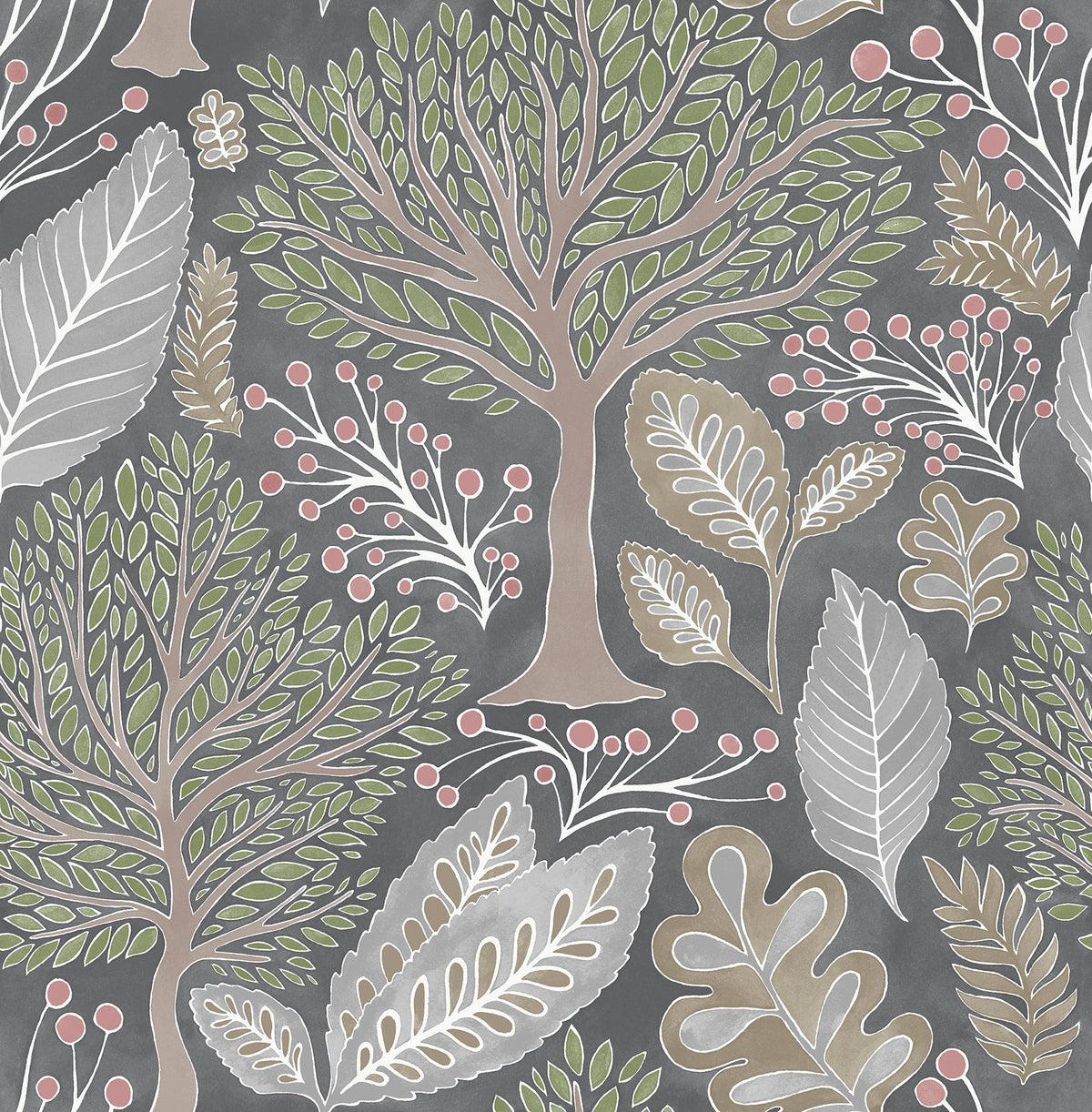Whimsical, Trees, Botanical
