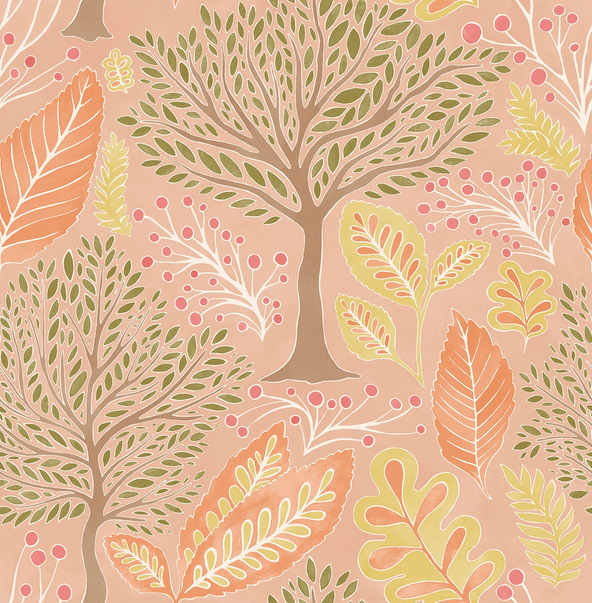 Whimsical, Trees, Botanical
