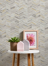 Load image into Gallery viewer, Tatlin Chevron Chevron Wallpaper