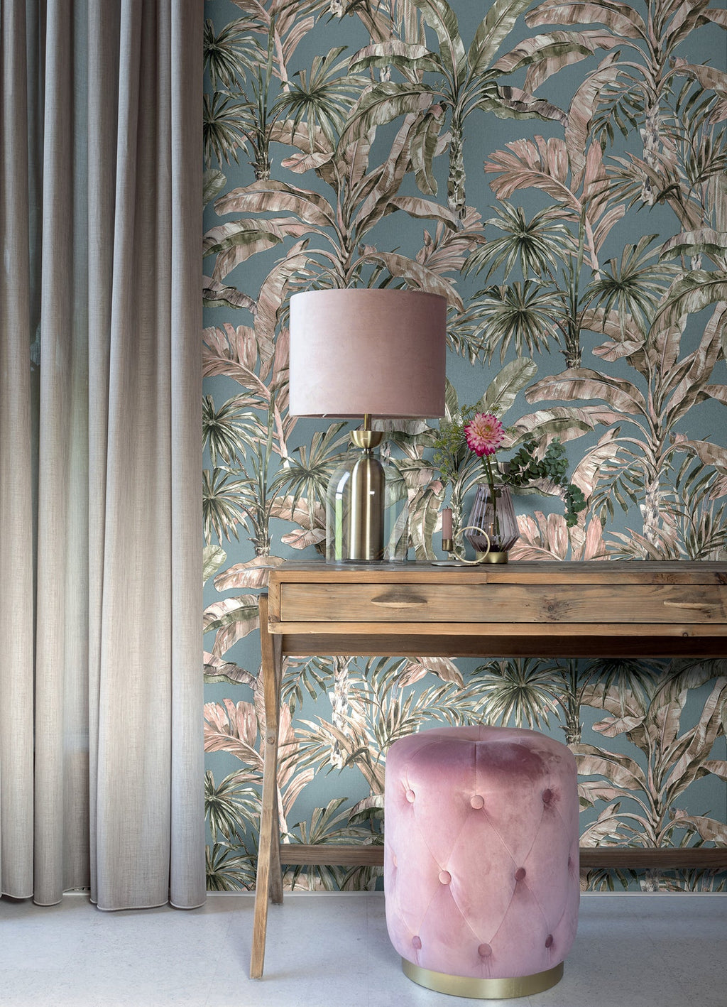 Calle Tropical Tropical Wallpaper
