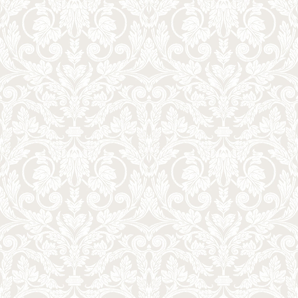 Rosali Scroll Damask Wallpaper