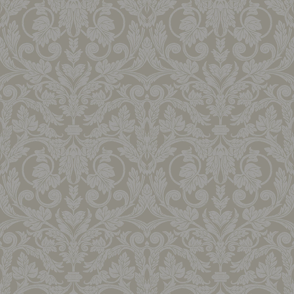 Rosali Scroll Damask Wallpaper
