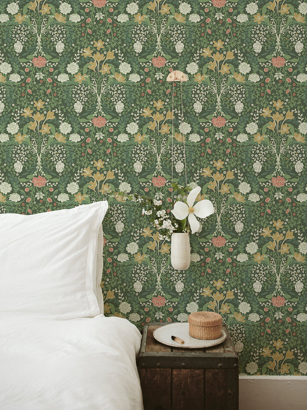 Froso Garden Damask Wallpaper