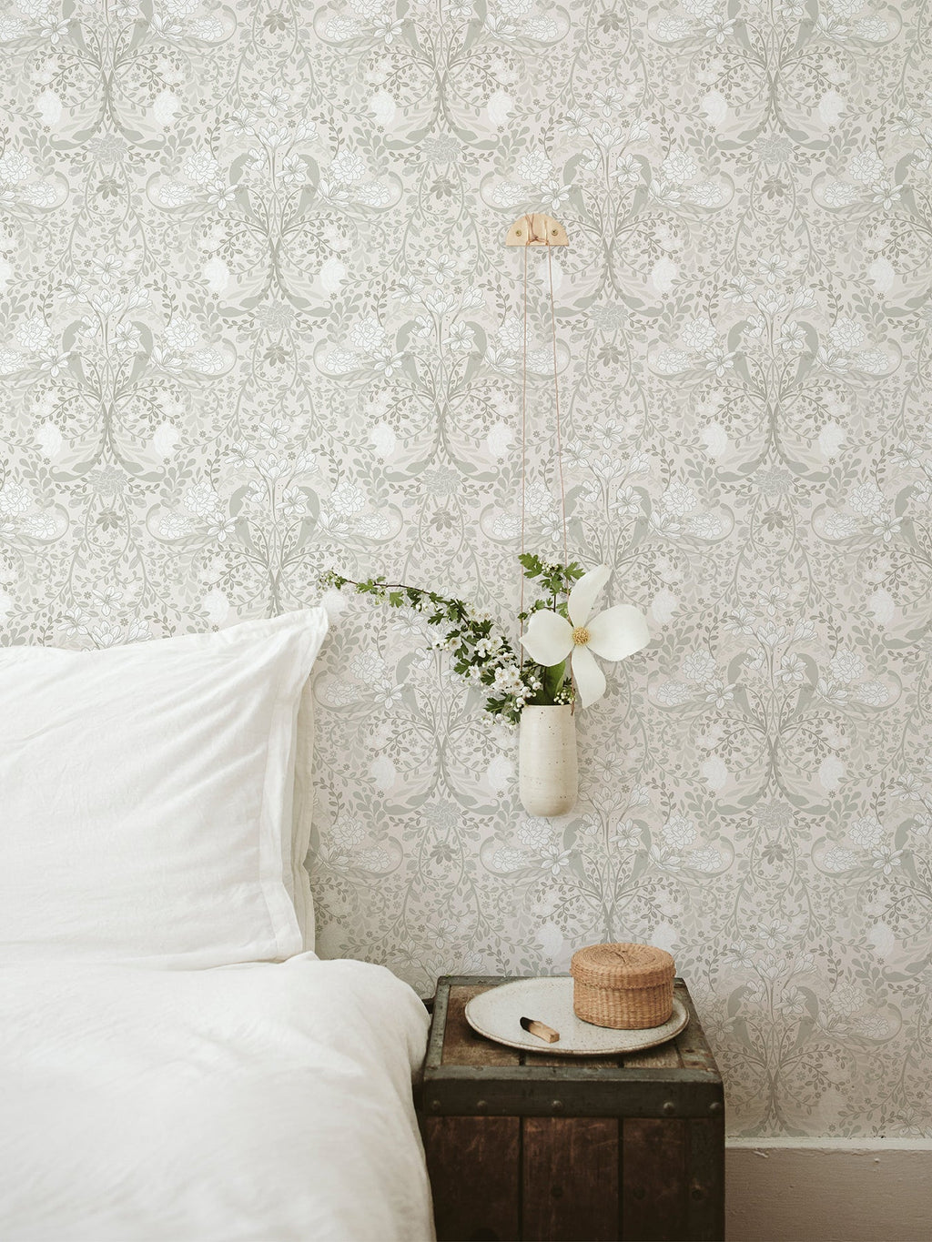 Froso Garden Damask Wallpaper