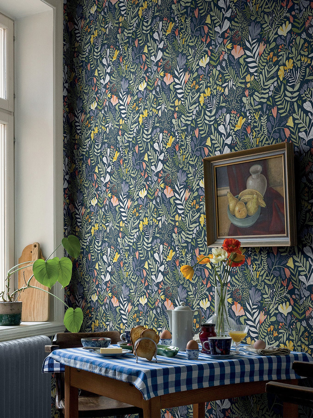Brittsommar Woodland Floral Wallpaper