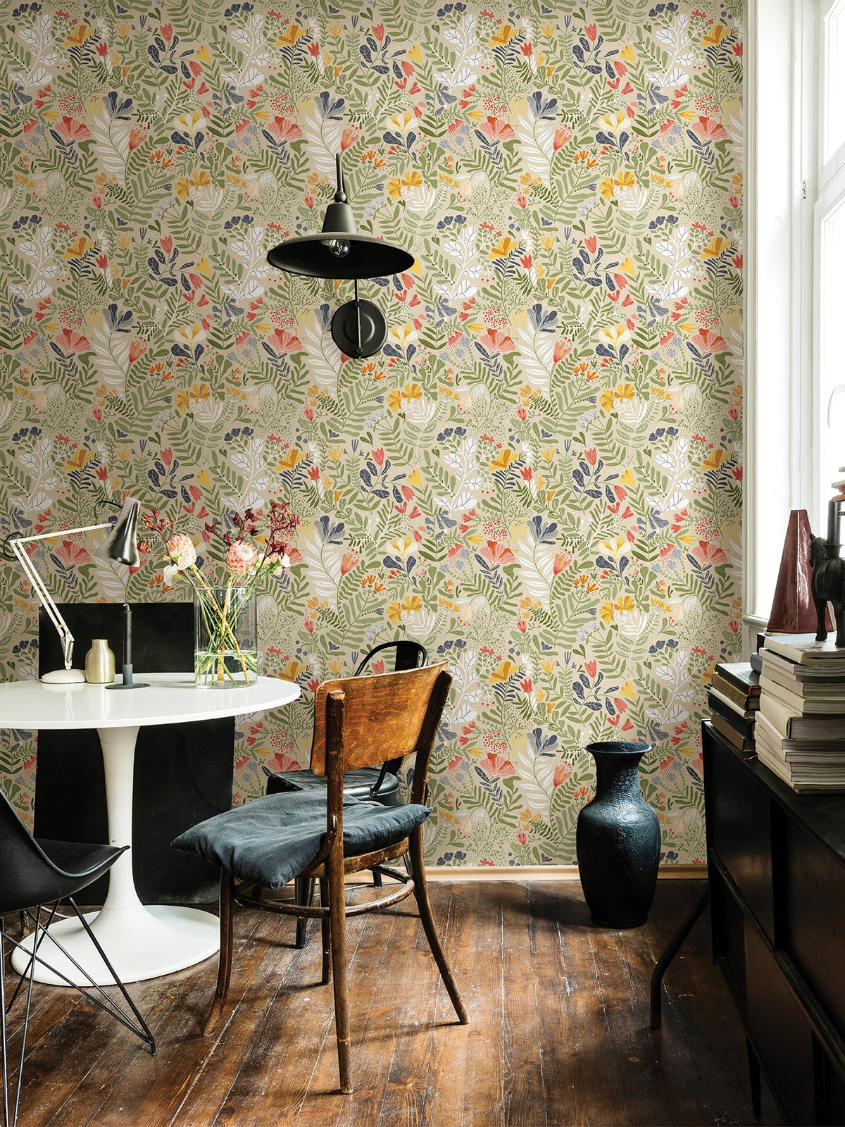 Brittsommar Woodland Floral Wallpaper