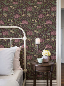 Hybbe Hydrangea Garden Wallpaper