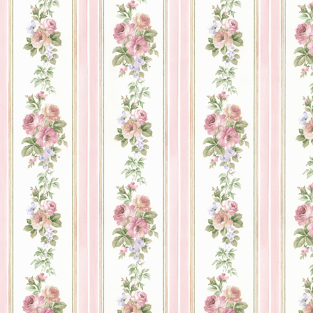 wallpaper, wallpapers, stripe, floral, flowers, roses