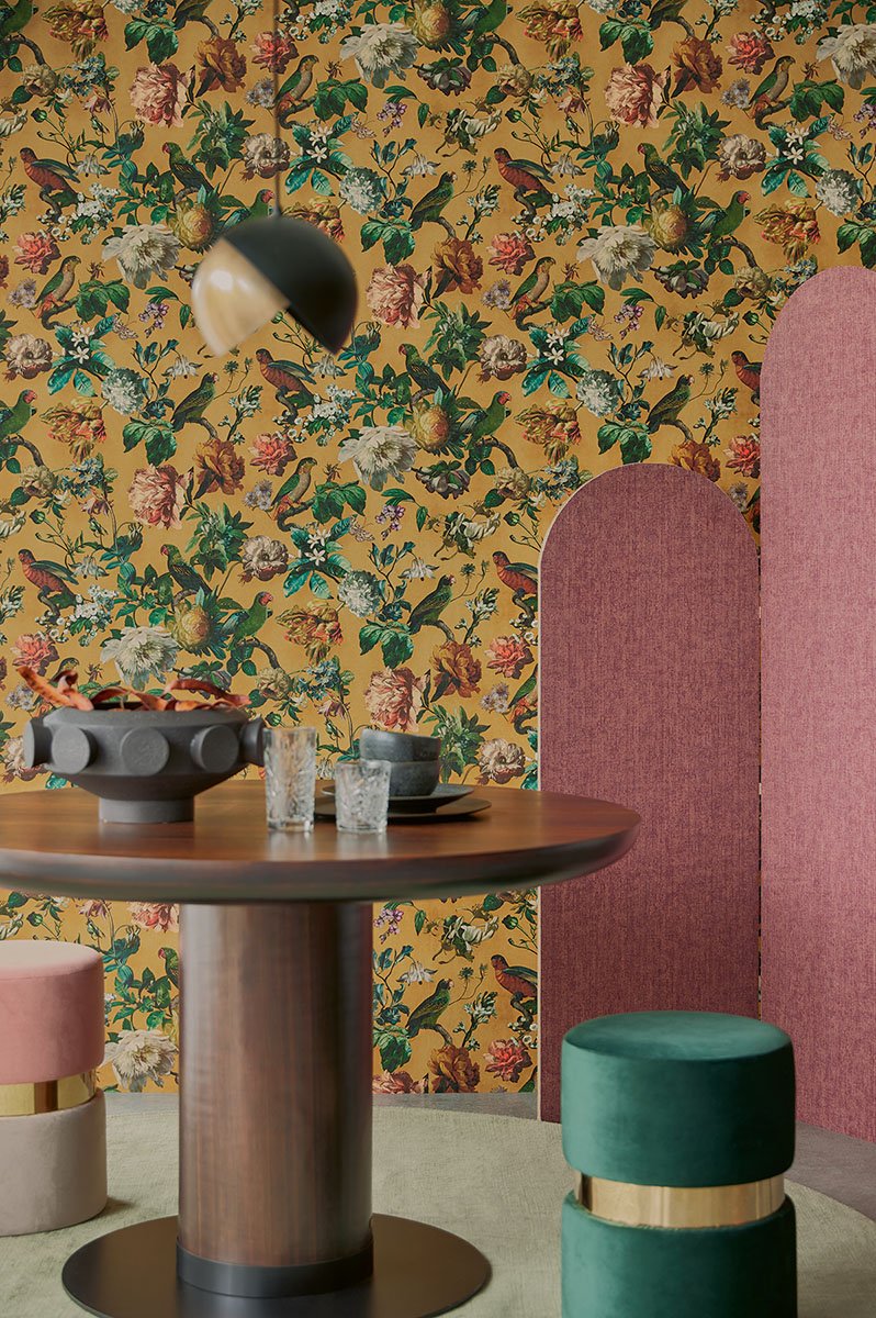 Claude Floral Wallpaper