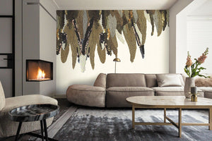 Fancy Feather Wall Mural