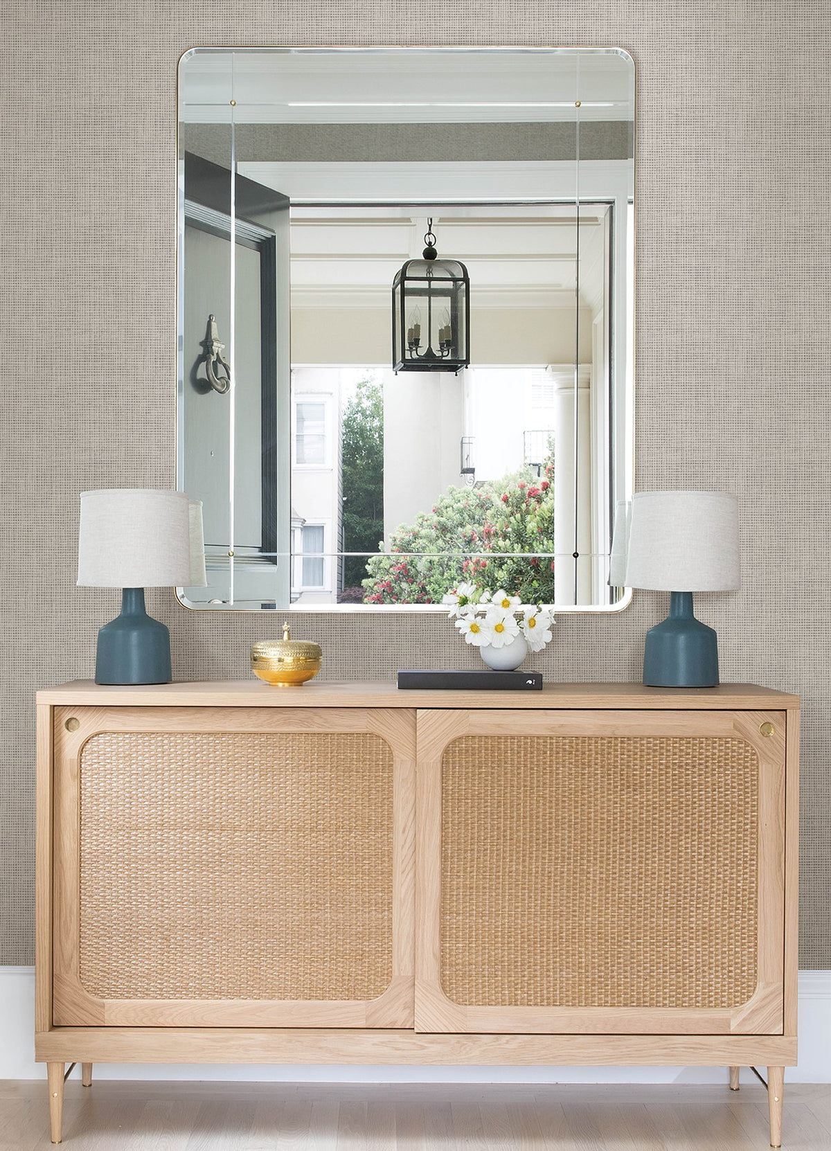 Nimmie Grasscloth Wallpaper