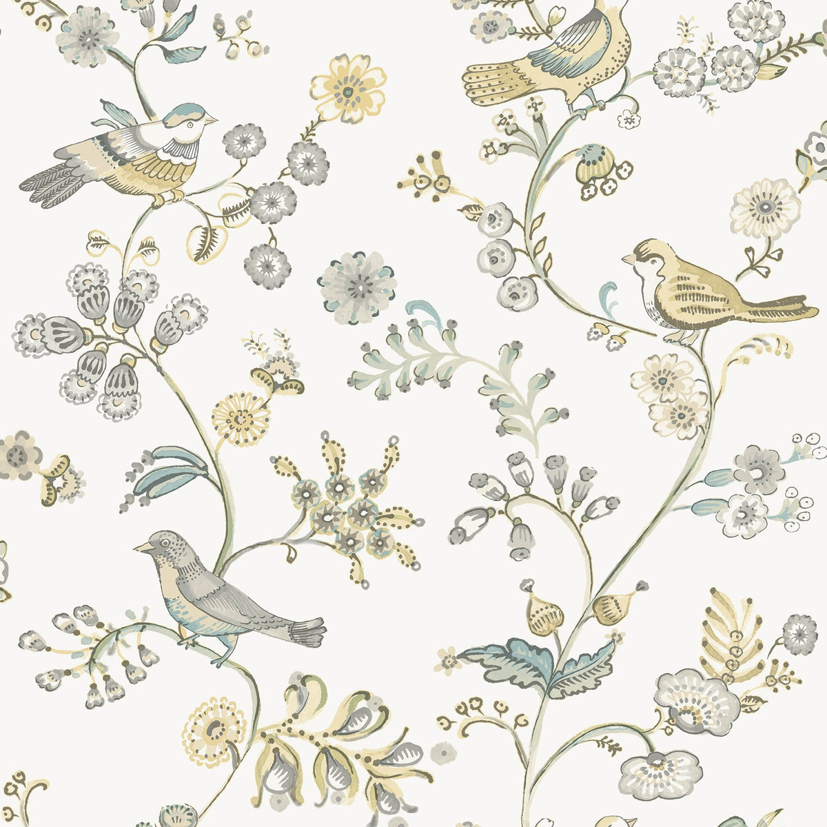 Farmhouse, Birds, Animals
