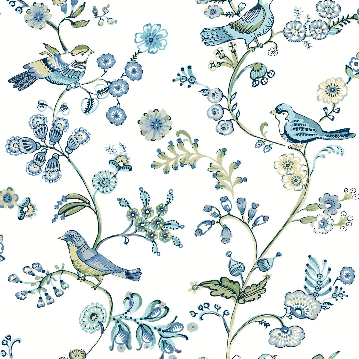 Farmhouse, Birds, Animals