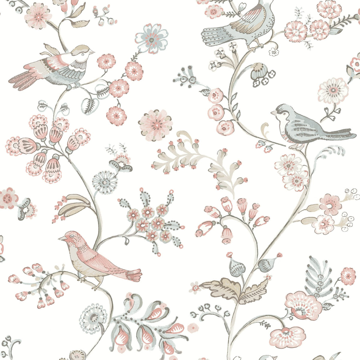 Farmhouse, Birds, Animals