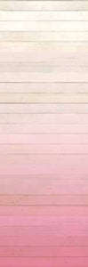Degrado Pink Ombre Painted Wood Mural