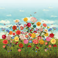 Wild Flowerland Mural
