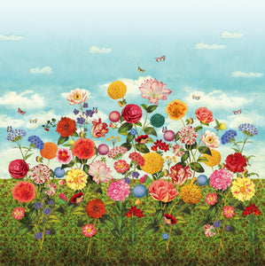 Wild Flowerland Mural