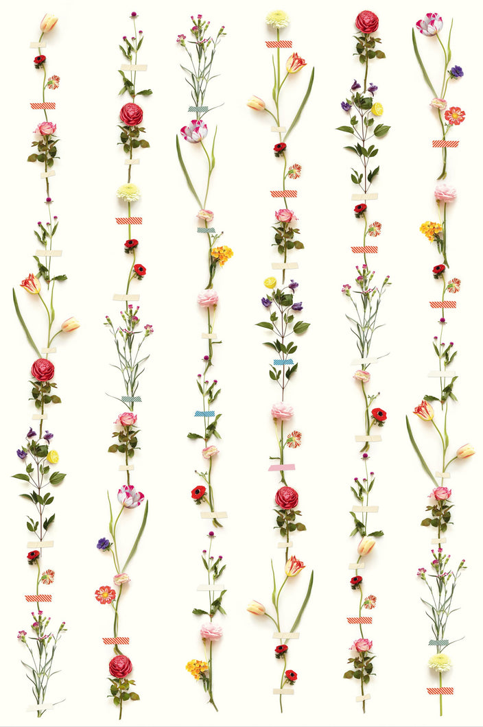 Flower Garland Mural