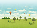 Large Royal Pipland Mural