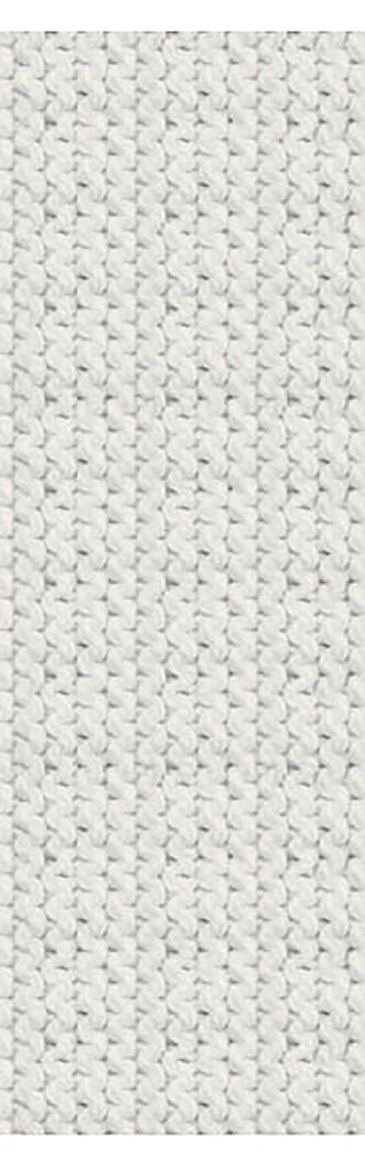 Wooly White Knit Mural