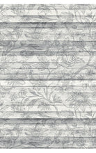 Load image into Gallery viewer, Woodlands Light Grey Floral Board Mural