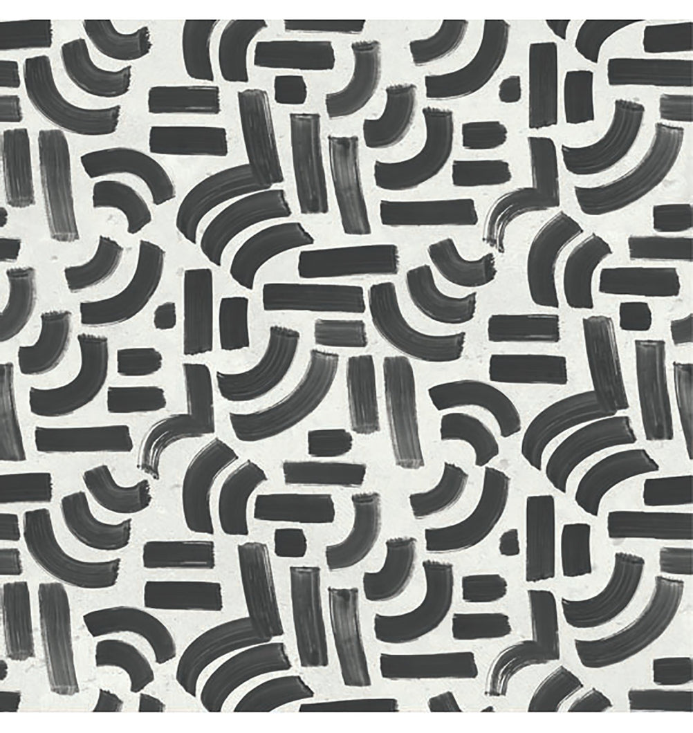 Tribal Light Cream Graphic Mural