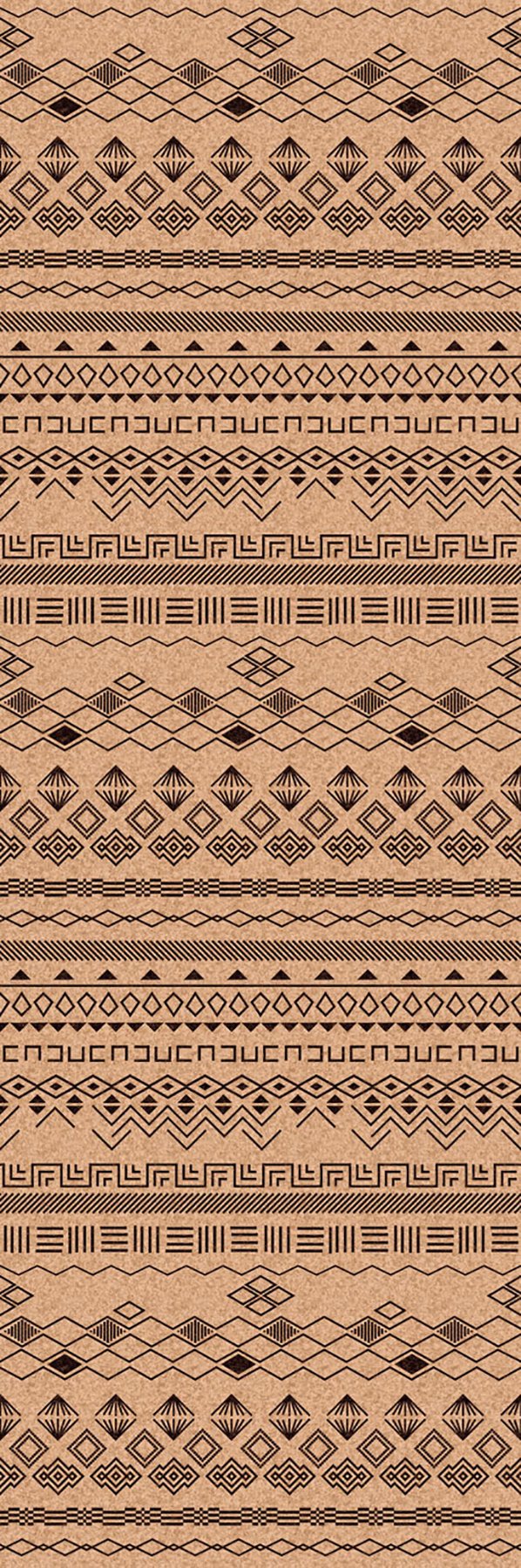 Cork Craft Black Wall Mural