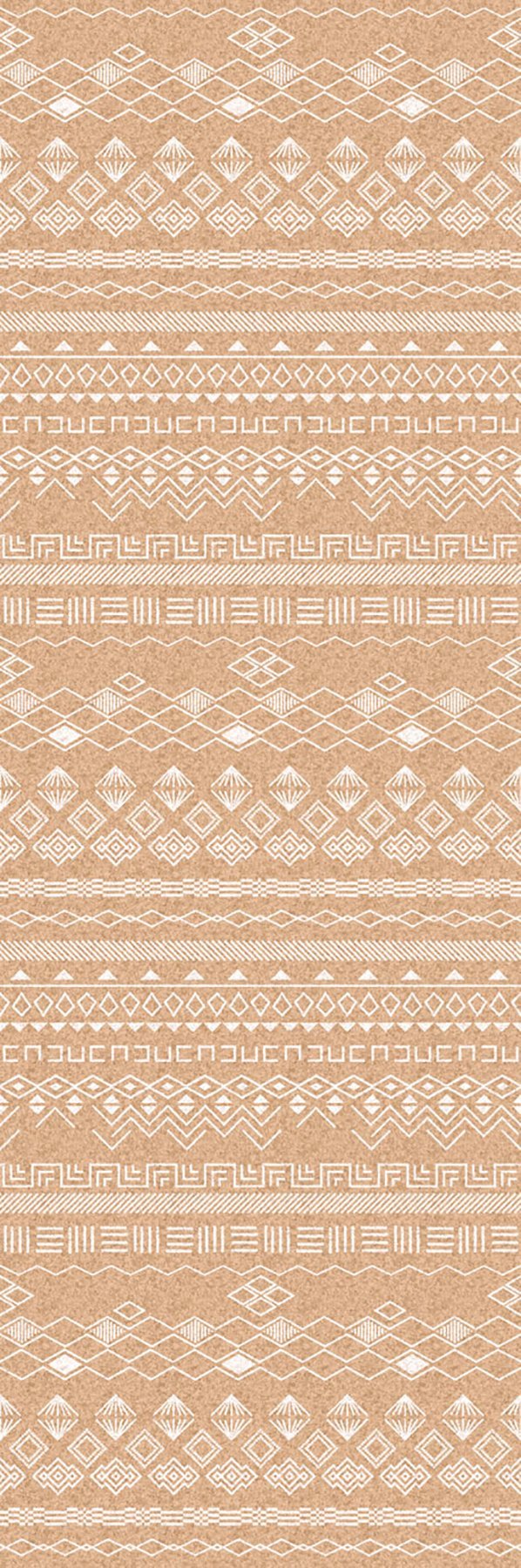 Cork Craft White Wall Mural
