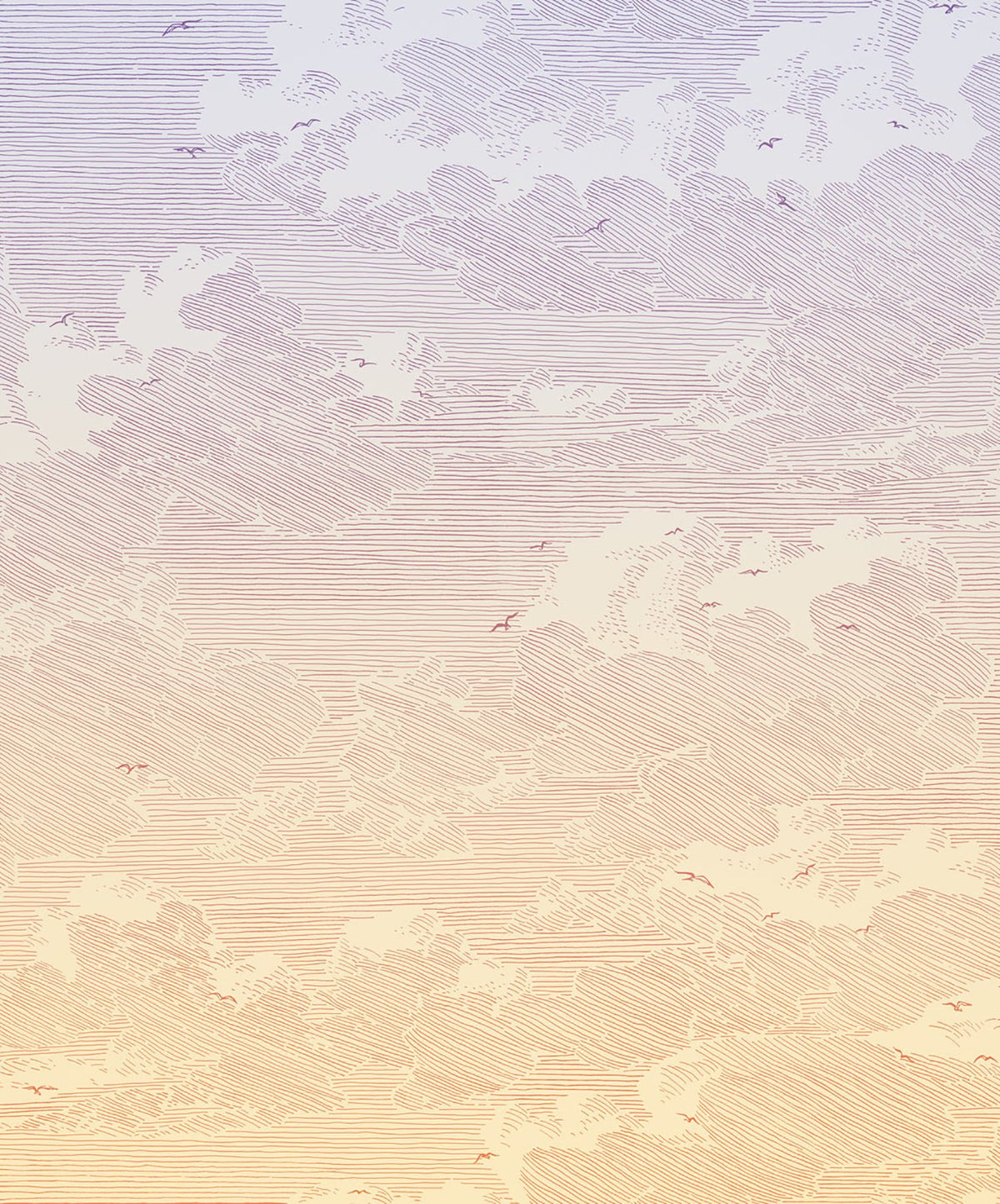 Sunset Wall Mural