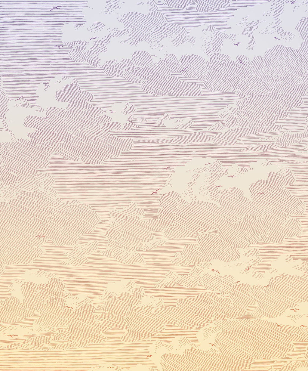 Sunset Wall Mural
