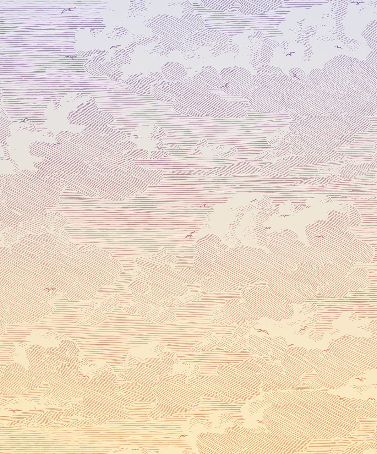 Sunset Wall Mural