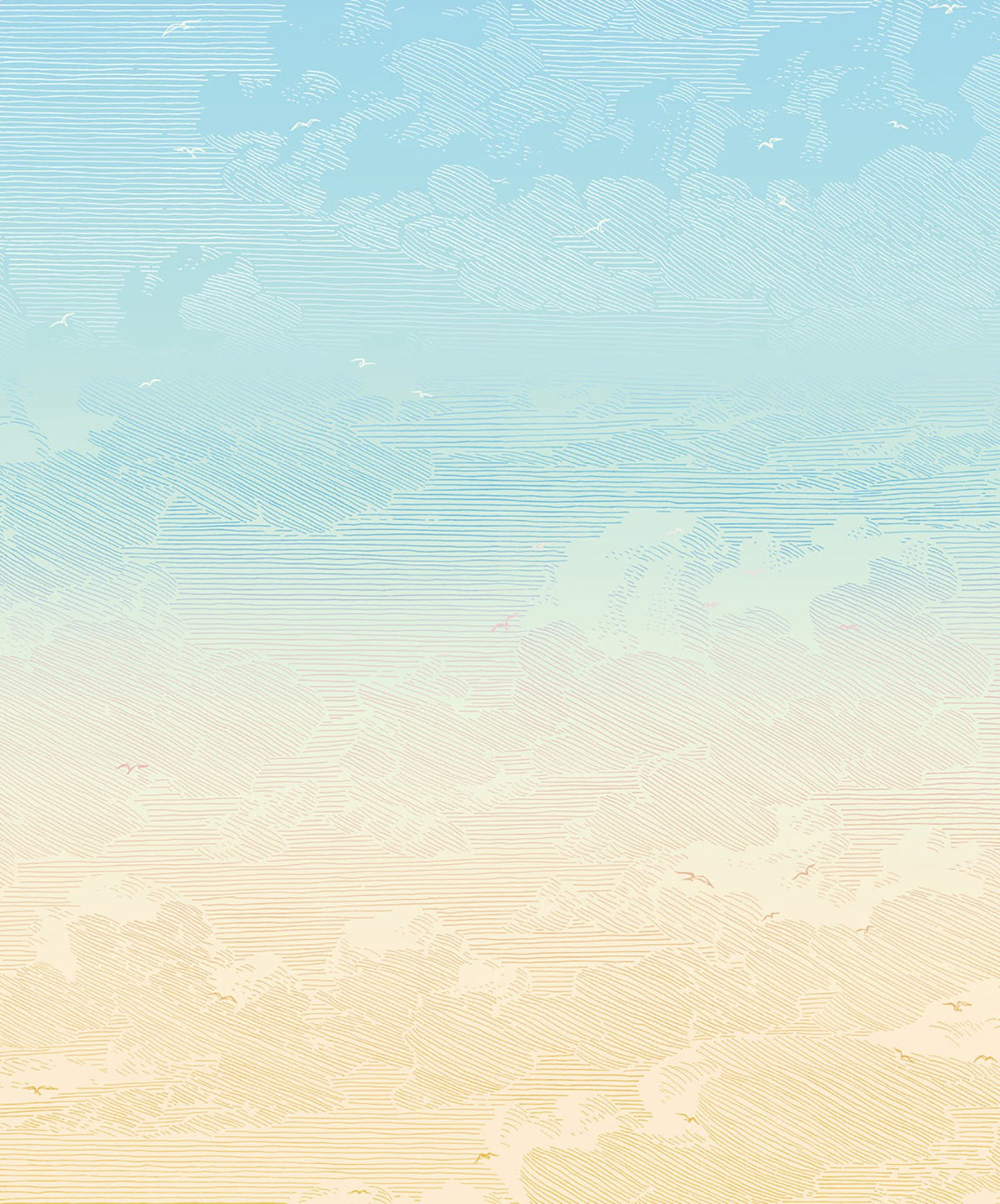 Sunrise Wall Mural