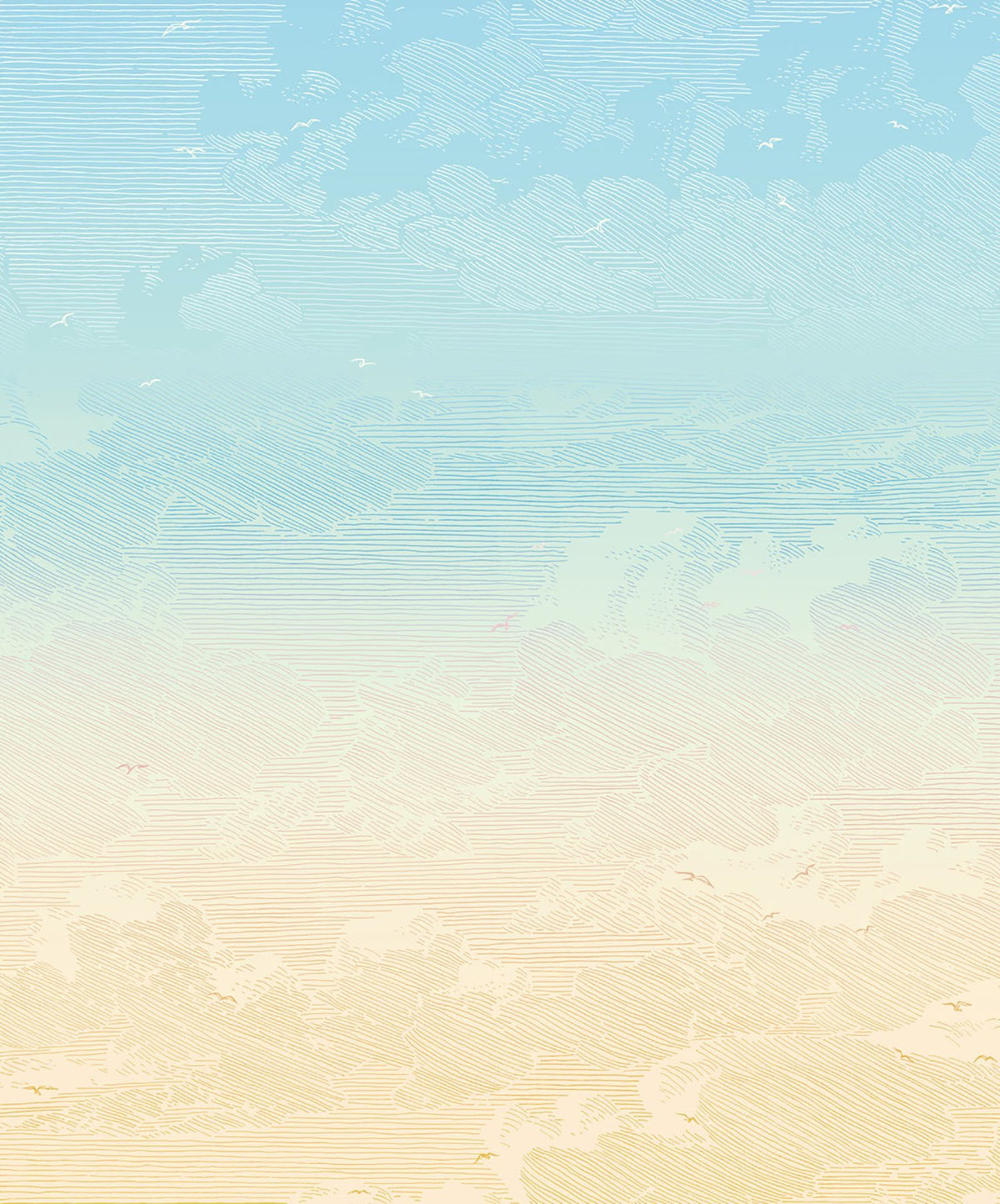 Sunrise Wall Mural