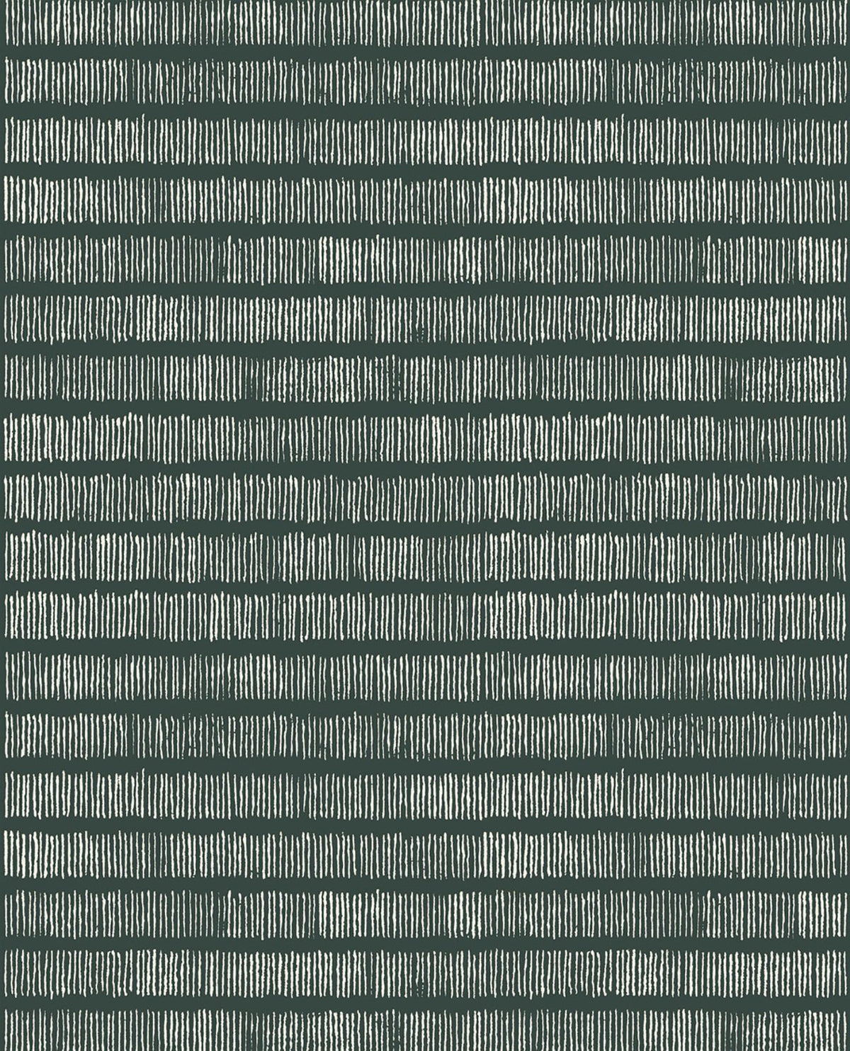 Solemn Lines Dark Green Wall Mural