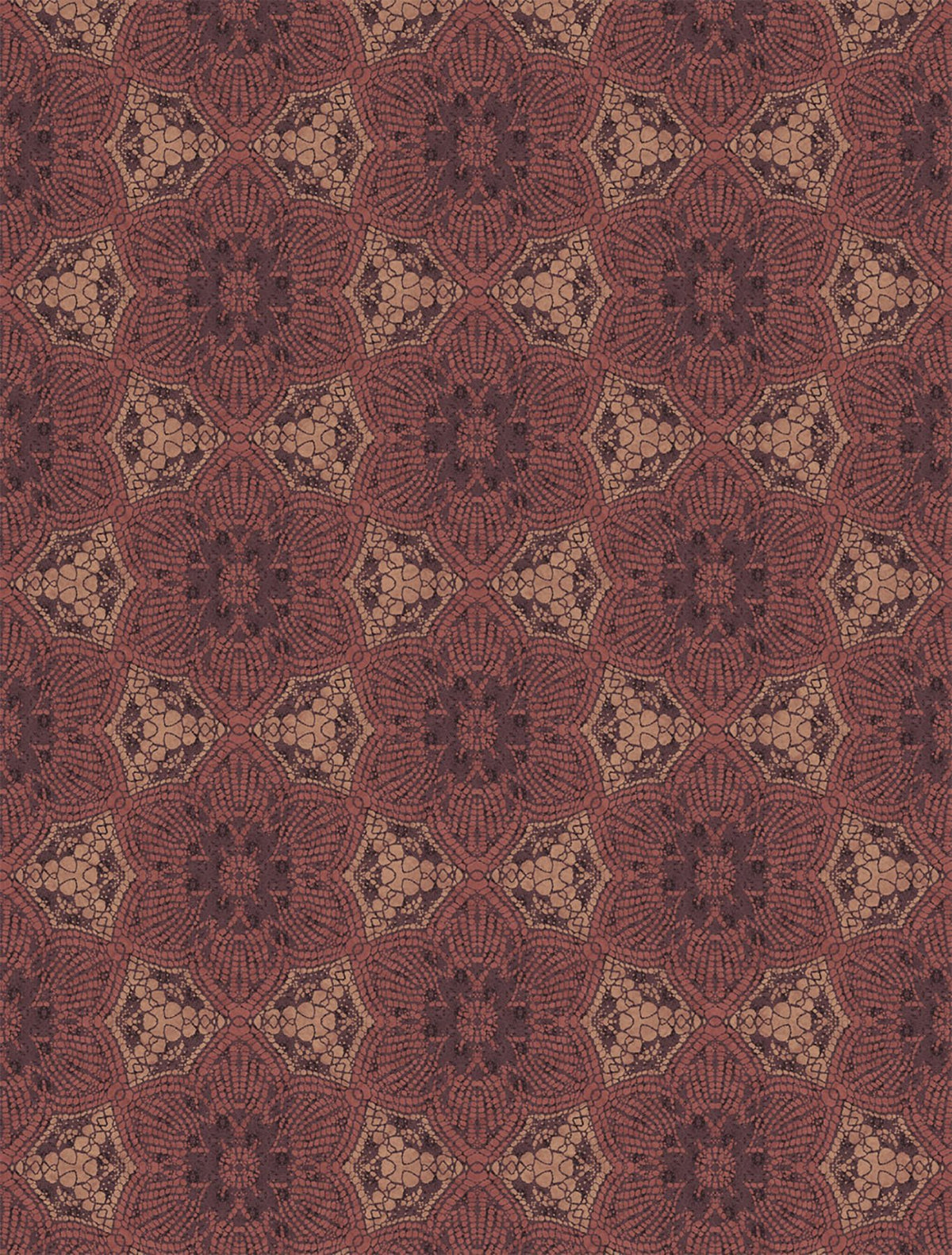 Terra Boho Flower Mural