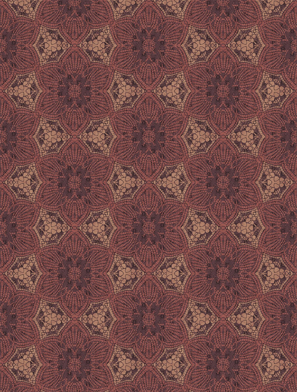Terra Boho Flower Mural