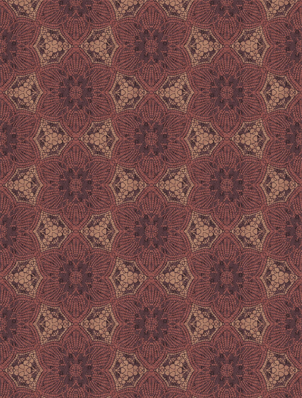 Terra Boho Flower Mural