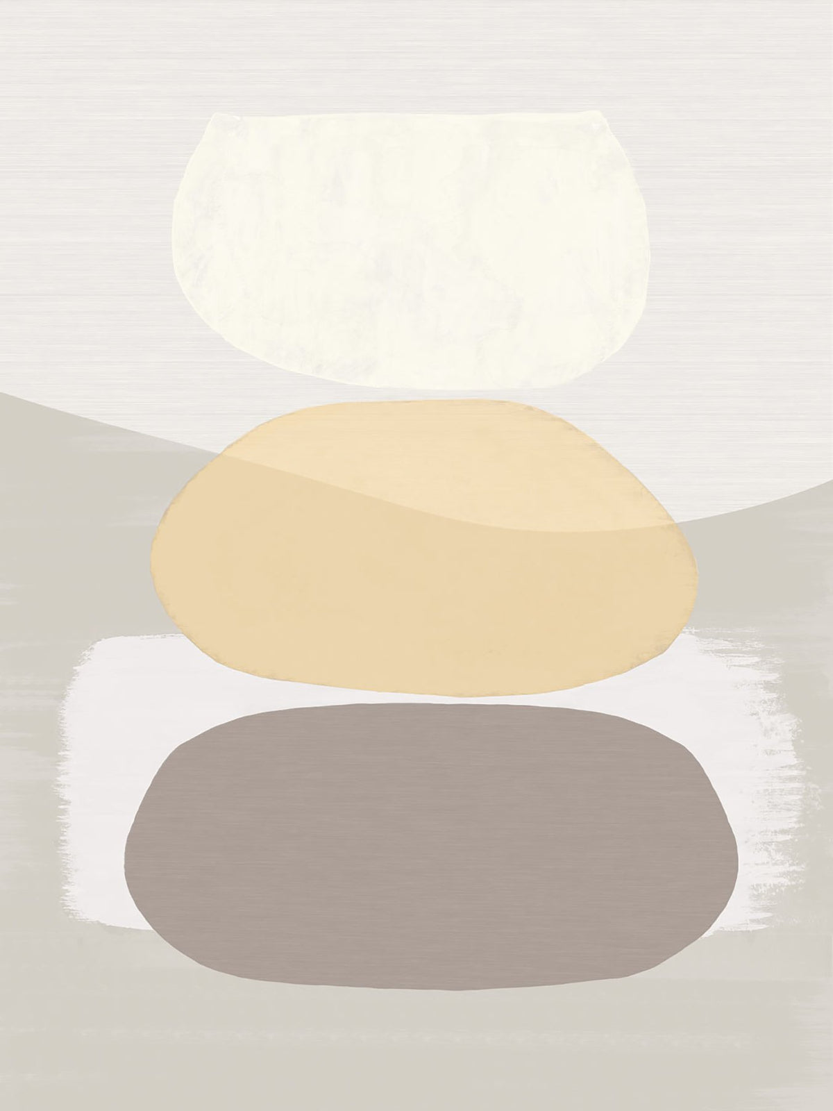 Sand Balancing Rocks Wall Mural
