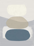 Blue Balancing Rocks Wall Mural
