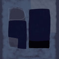 Blue Abstract Wall Mural